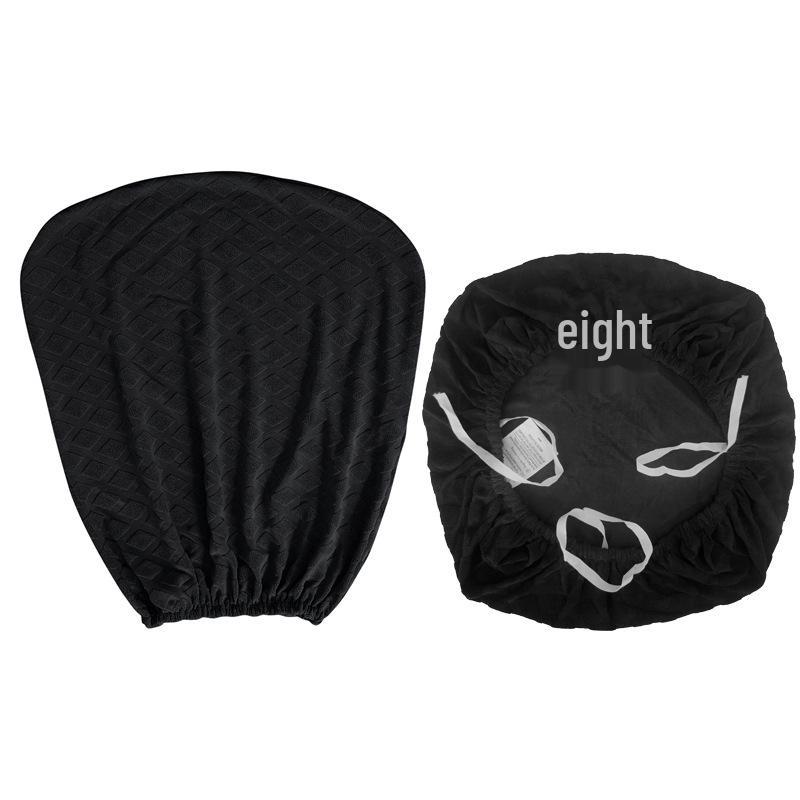 

Чехлы для вращающихся стульев из эластичного жаккарда: Чехлы для спинок, табуретов и офисных кресел Full Set (Backrest + Seat Cushion Covers)