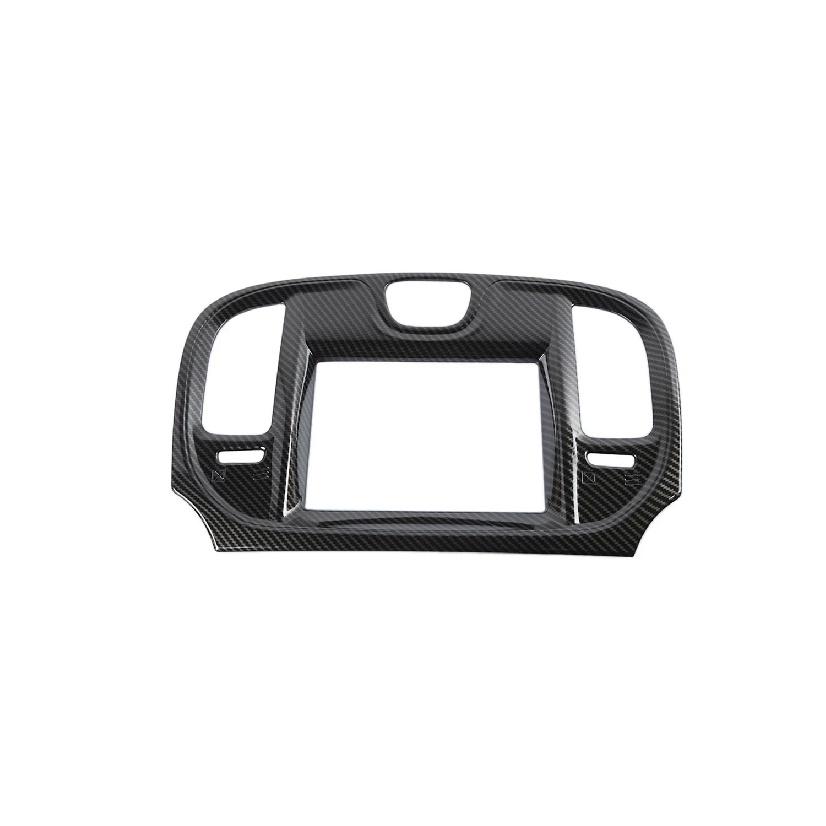 

Центральное управление автомобиля, GPS-навигационная панель, декоративная крышка, наклейка для Chrysler 300/300C 2015-2023, внутренние молдинги, аксессуары чёрный