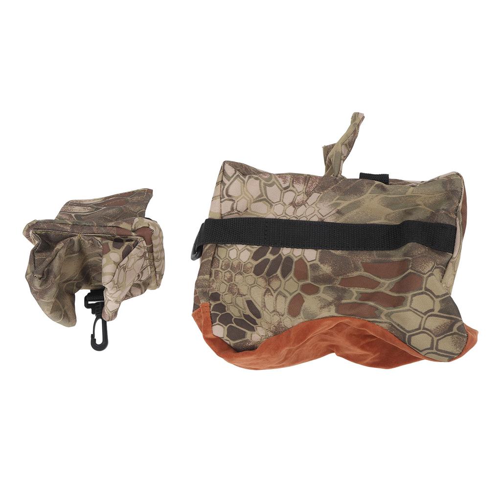 Saci de odihnă pentru tragere, față și spate, combinație de saci cu nisip, față și spate, sac de sprijin pentru tragere, culoare piton