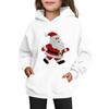 Sweatshirts For Teen Girls Hoodies Long Sleeve Drawstring Pullover Cute Printed Oversized Hoodie Christmas