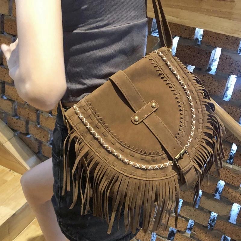 Women's velvet shoulder bag saddle soft shoulder bag with strap zippered inner pocket monochromatic nylon high quality fashion