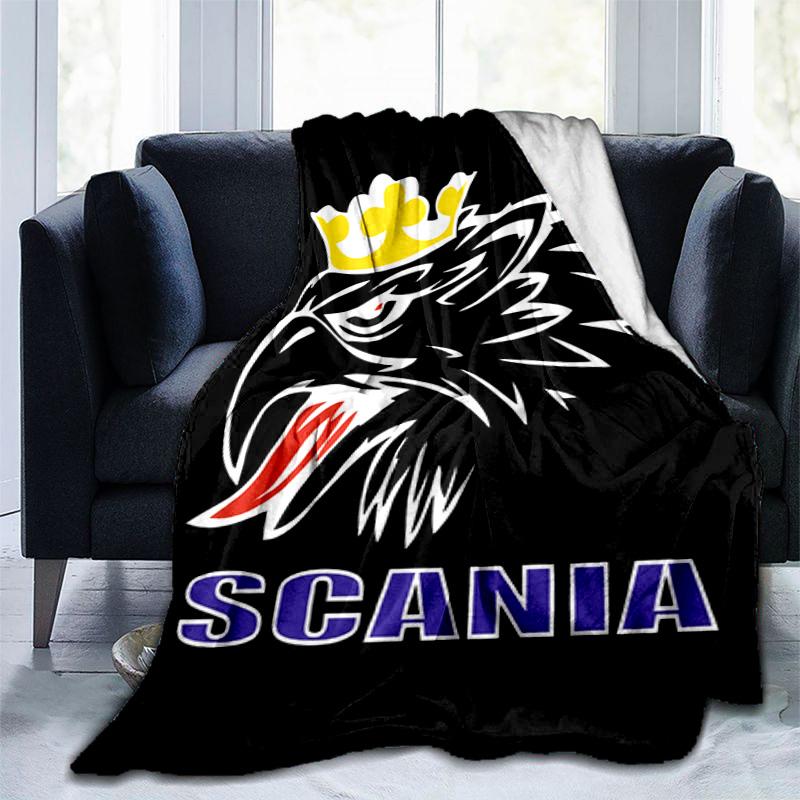 Scania Vabis Blanket Blanket Home Decor Office Rest Blanket Bedroom Nap Blanket