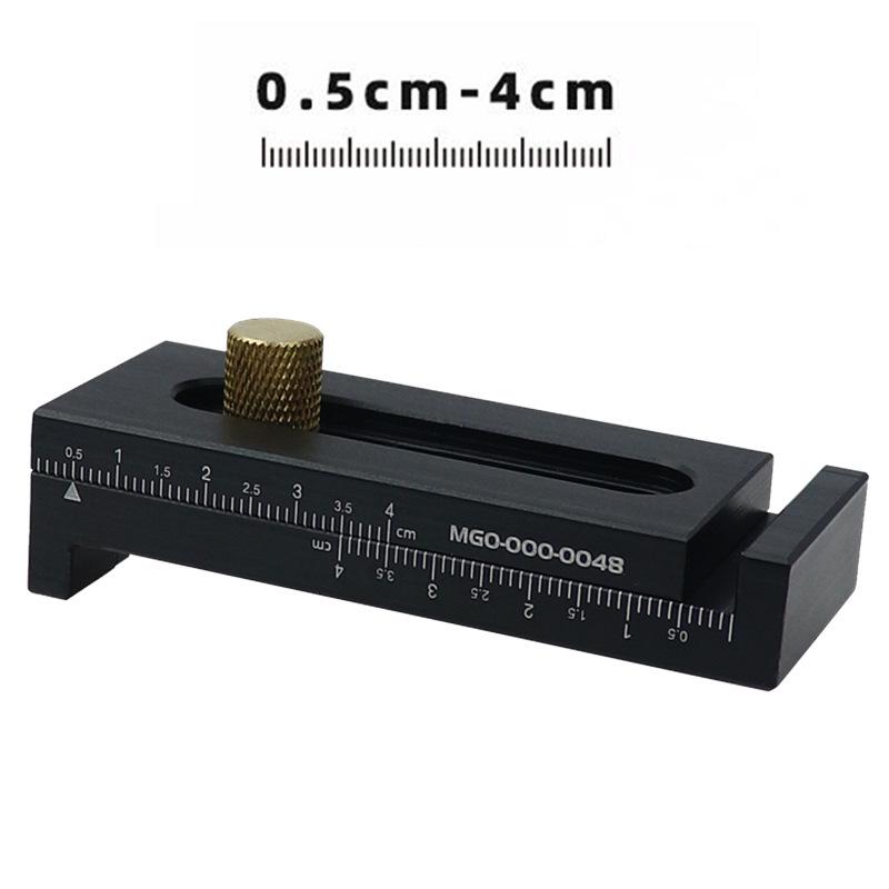 Woodworking Feeler, Mortise & Tenon Gauge, Sawtooth Ruler, Thickness & Outer Diameter Caliper, Gap & Clearance Gauge, Distance Adjuster