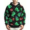 Erkekler için modaya uygun, çok yönlü ve rahat kapüşonlu sweatshirt