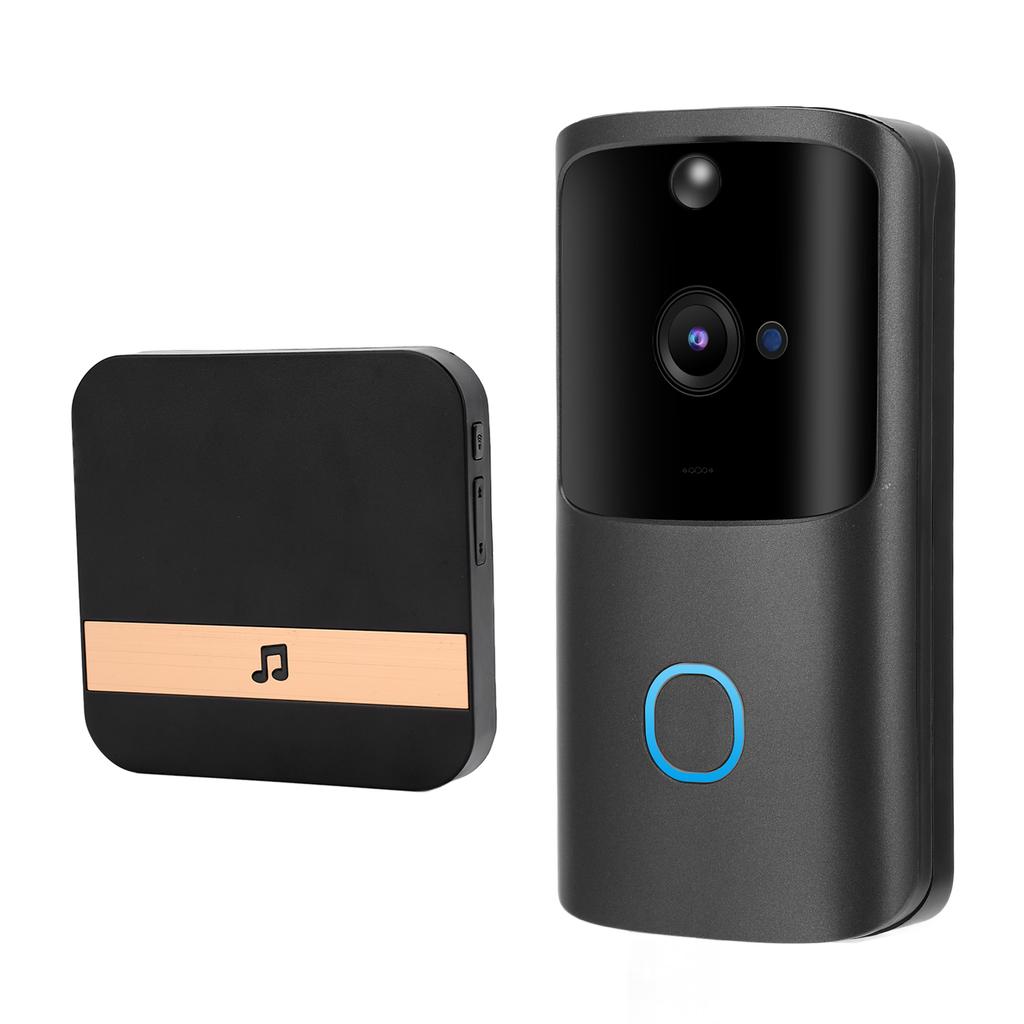 Wireless Video Doorbell WIFI 100DB 2 Way Audio Motion Detection Alarm Night Vision Doorphone