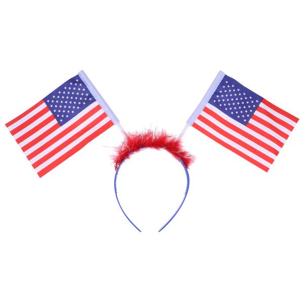 1pc Hair Hoop Nonslip Decorative Fashion American Flag Hair