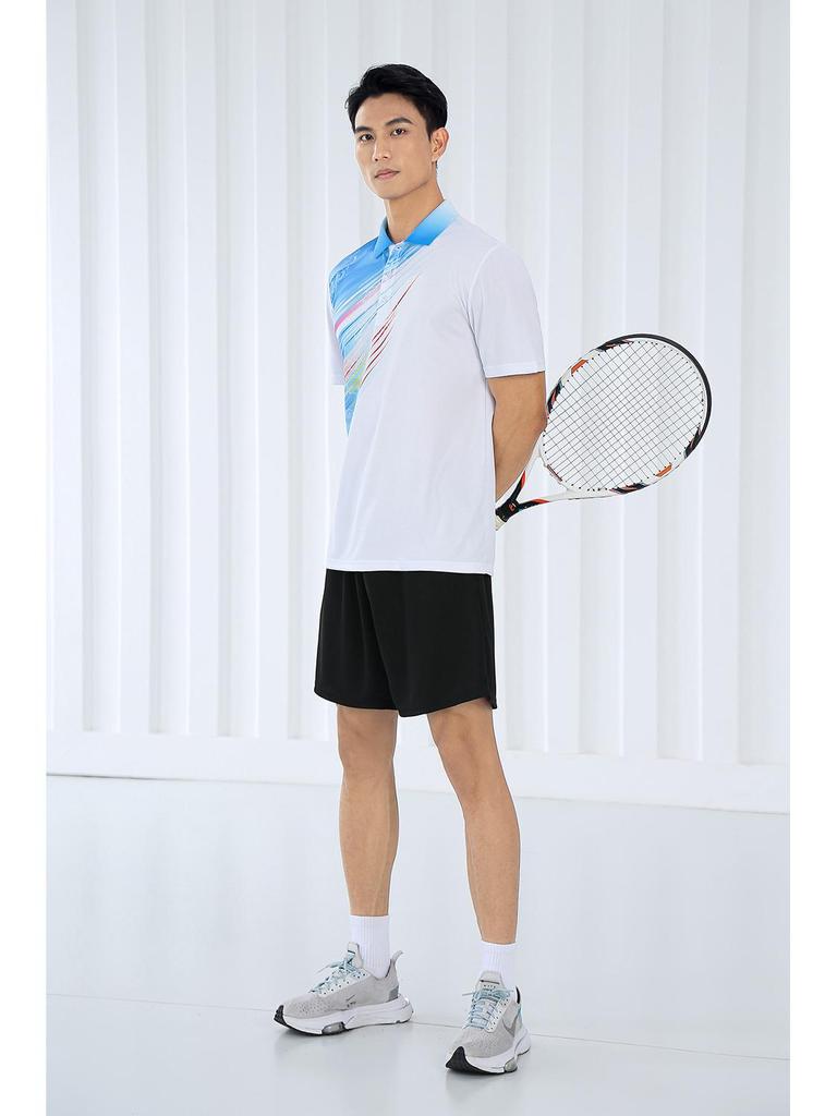 Schnelltrocknende Teamuniform für Herren und Damen: Badminton-, Tischtennis-, Tennis-, Volleyball-Shirt.