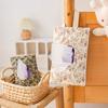Baby Wipes Pouch Floral Quilted Portable Baby Organizer Bag Refillable Wet Wipes Bag