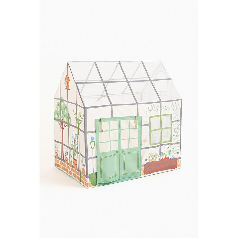 

HM Fall 2025 New Arrival Children s Clothing Girl Game Tent 1214203 White/Greenhouse