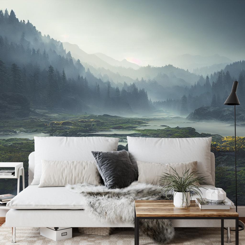 Photomural Breathtaking Landscape 4K Background Non-Woven 368x280