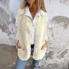 Gilet Boutonné en Polaire Laine d'Agneau 2024 - Collection Automne/Hiver