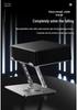 360° Rotating Laptop Stand with Adjustable Height and Cooling Base
