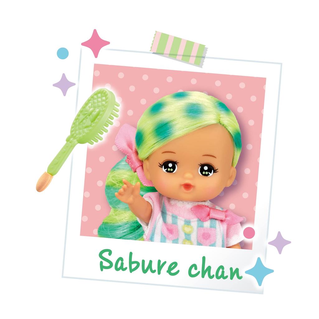 Pocket Doll 1851577 Green Mel-chan Sable-chan