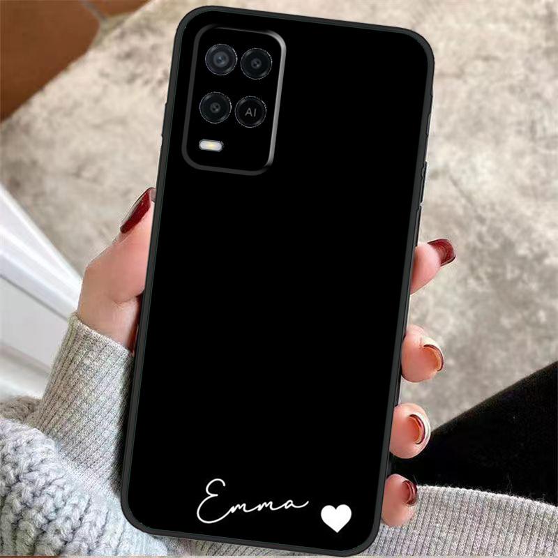 

Personalised Custom Name Pastel Tones Case For OPPO A17 A57 A96 A76 A16 A18 A58 A78 A98 A74 A94 A5 A9 A52 A72 A15 A93 A53 A54 S OPPO A72