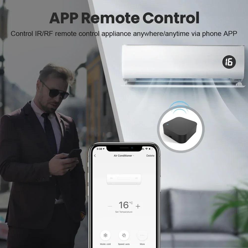 Tuya Smart RF433 RF315 IR Smart Remote Control IR Remote Control WiFi Smart Home for Air Conditioner