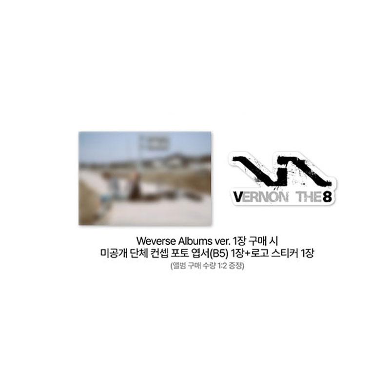 [Pre-pedido] V8 (DE DIECISIETE) Primer Mini Álbum [V8] Versión Álbumes Weverse. (Beneficio en línea)