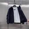 Men's High-End Loose Hooded Windbreaker: Versatile Casual Street-Style Jacket for Spring & Autumn