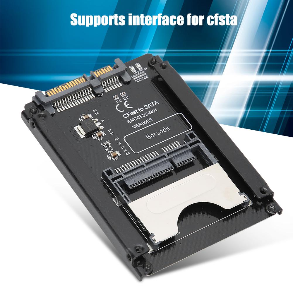Hard Disk Adapter Card Desktop CFAST 2.0 Riser Card Computer Parts for CFAST To SATA3.0
