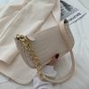 Trendy Korean Style Mini Bag For Women Chic Soft Pu Fabric Shoulder Purse