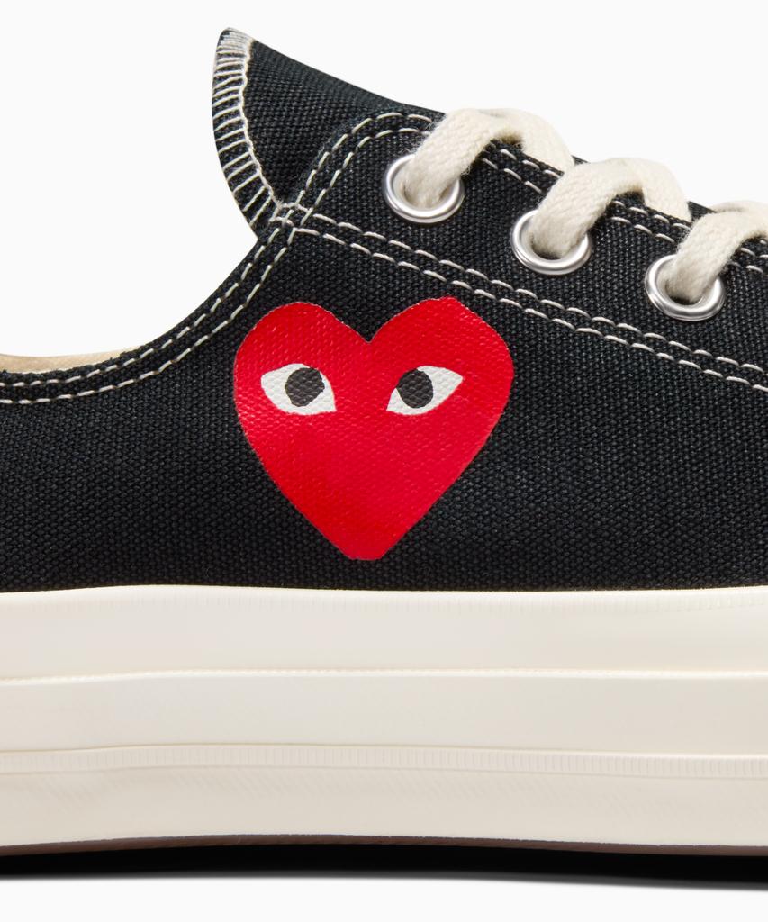 Converse X Play Comme Des Garçons Single Heart Chuck 70 Ox A08804C