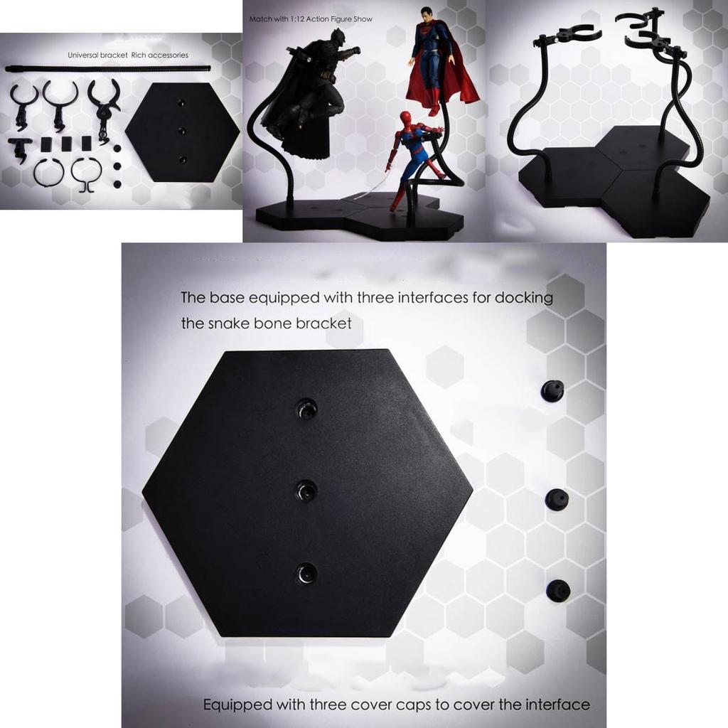 Dynamic Base Stand For Hot Toys And Phicen 12'' Action Figure Display Collectibles