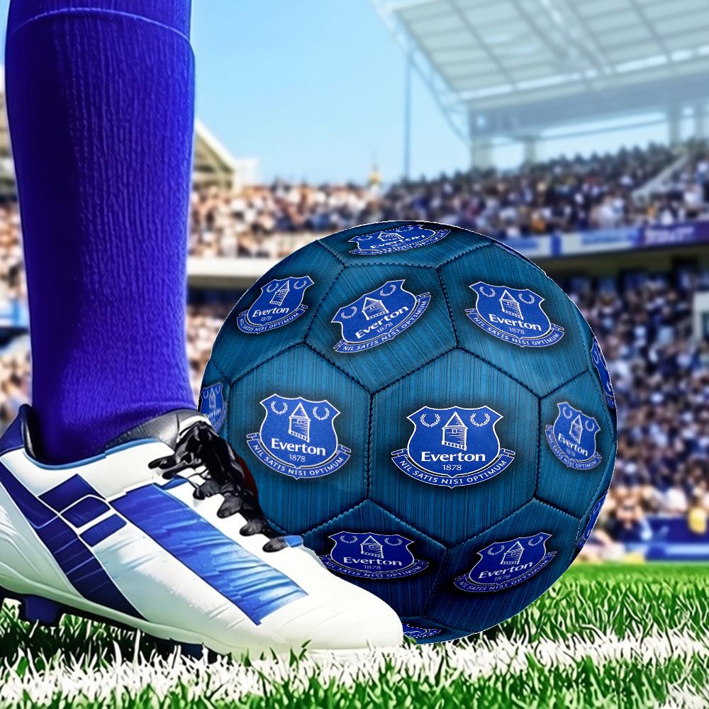 F-C-B Football art Printed Size 5 Soccer Balls, Anti-Slip, Protective Football, Outdoor Sport, a Unique Gift Suitable for him/her, Birthday