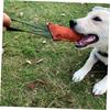 SAFIGLE Dog Bite Stick for Dog Training Hunting Outdoor Pet Difficult Dog Tug Chew Toy for Cowhide Bite-Resistant Puppies, Toy, Stick, Leather,