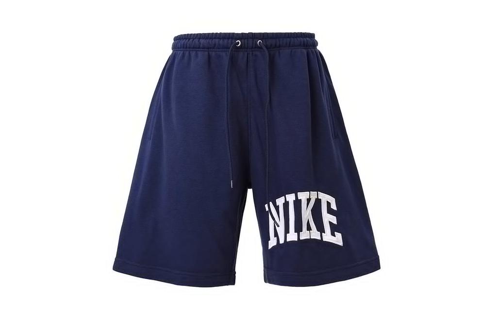 Nike Sportswear Casual Shorts Men's Midnight Marine Blue/White FQ4093-410