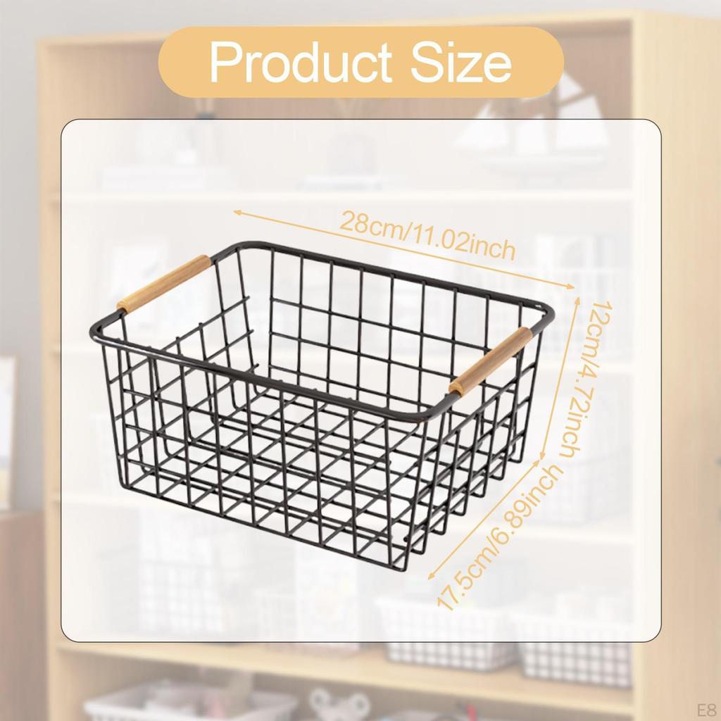 Cesto de Armazenamento de Bancada Lixeira Portátil Conveniente Organizador de Guarda-Roupa Miudezas com