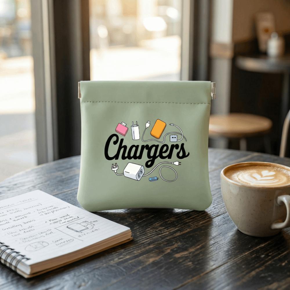 Dust-proof Charger Storage Bag Durable Makeup Lipstick Bag Portable Small Item Bag  Home