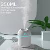 250 ml Auto-Luftbefeuchter, kühler Nebel, Aroma-Diffusor mit ätherischen Ölen, mit LED-Nacht-Mini-Luftreiniger für Auto, Zuhause, Desktop