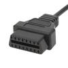 OBD2 Male To Cigarette Lighter Cable Emergency Power Memory Saver Diagnostic Adapter Cable