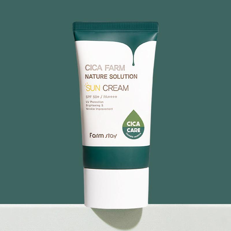 FarmStay Cica Palm Nature Solution Sun Cream SPF50+ PA++++ 50 g