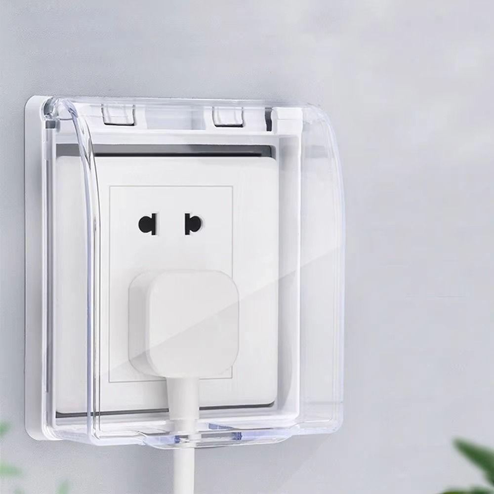 Preveniți șocurile electrice Butonul comutatorului Capac de protecție Capac din plastic pentru priză electrică Bucătărie