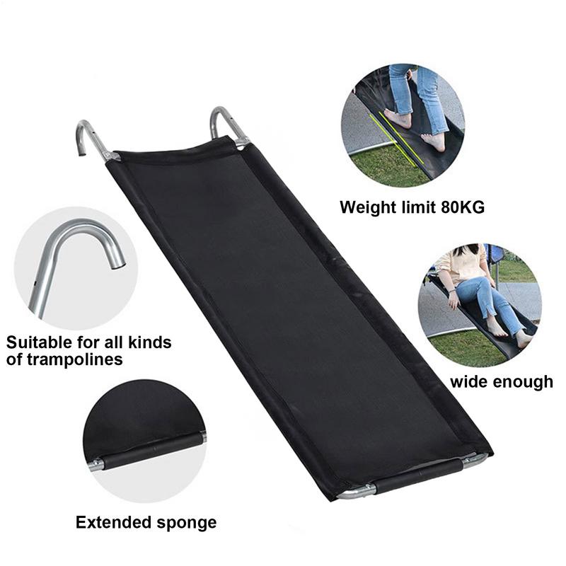 The Original Trampoline Slide & Climber Heavy Duty Steel Construction Better Than a Ladder Easy to Climb & Slide