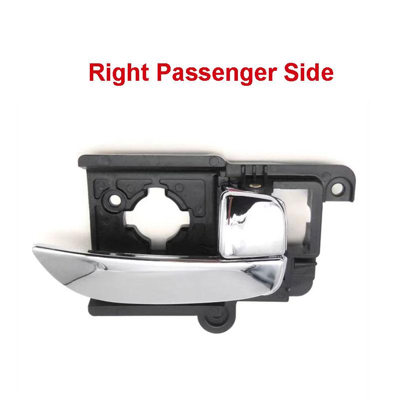 Left/Right Car Interior Door Handle Silver Inside Handles for Hyundai Elantra HD 2008-2016 Auto Parts 82610-0Q000 82620-0Q000