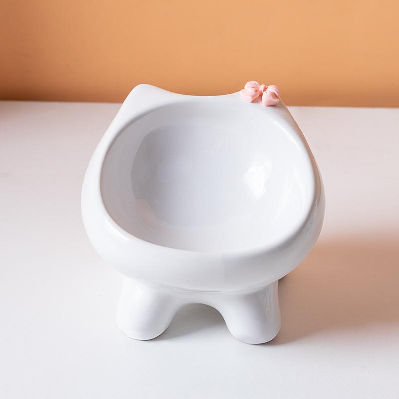Ceramic Cat Bowls, Non-black Chin Cat Bowls, Cat Rice Bowls, Water Bowls, Slanted Cat Food Bowls, Pet Bowls, Dog Bowls, Cat Food Bowls, Cat Basins
