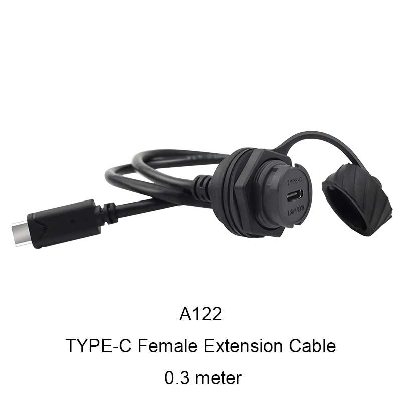 Lshitech Type-C Waterproof Connector Professional High Temperature and High Pressure Waterproof USB C Connector 0