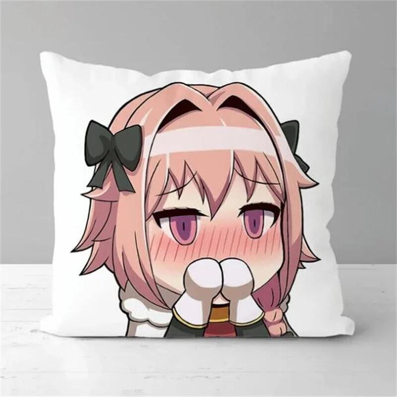 Anime Astolfo Fate/Apocrypha Pillow Case Cushion Cover Throw Home Dcor