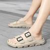 Fashion Sabot Sandals Man Beach House Indoor Soft Walk Shoes Around Home Low Price Pvc Adult Trend 2025 Elegant Casual Slippers for Men