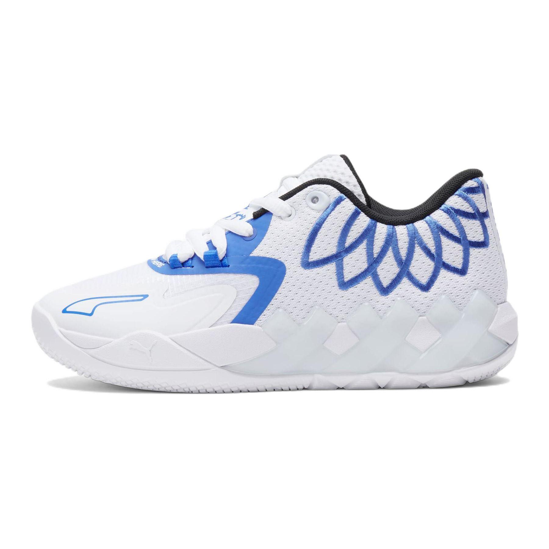 

Puma MB.01 Lo Jr Team Colors - White Bluemazing Kids Sneakers Puma-White 377368-11 36