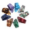 12Pcs Guitar Thumb Pick Celluloid Finger Picks Replacement Instrument Playing Accessories