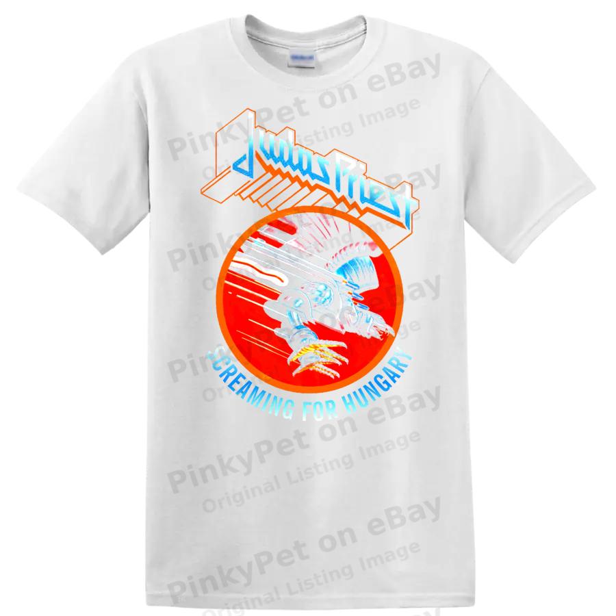 Screaming for Vengeance T-shirt Design Cool Grafica Heavy Metal Tee