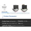 Jingyuqin 433Mhz ID49 2/3 Buttons Smart Key Fit for MAZDA CX-3 Axela CX-5 Atenza Model SKE13E-01 SKE13E-02 Car Remote Control
