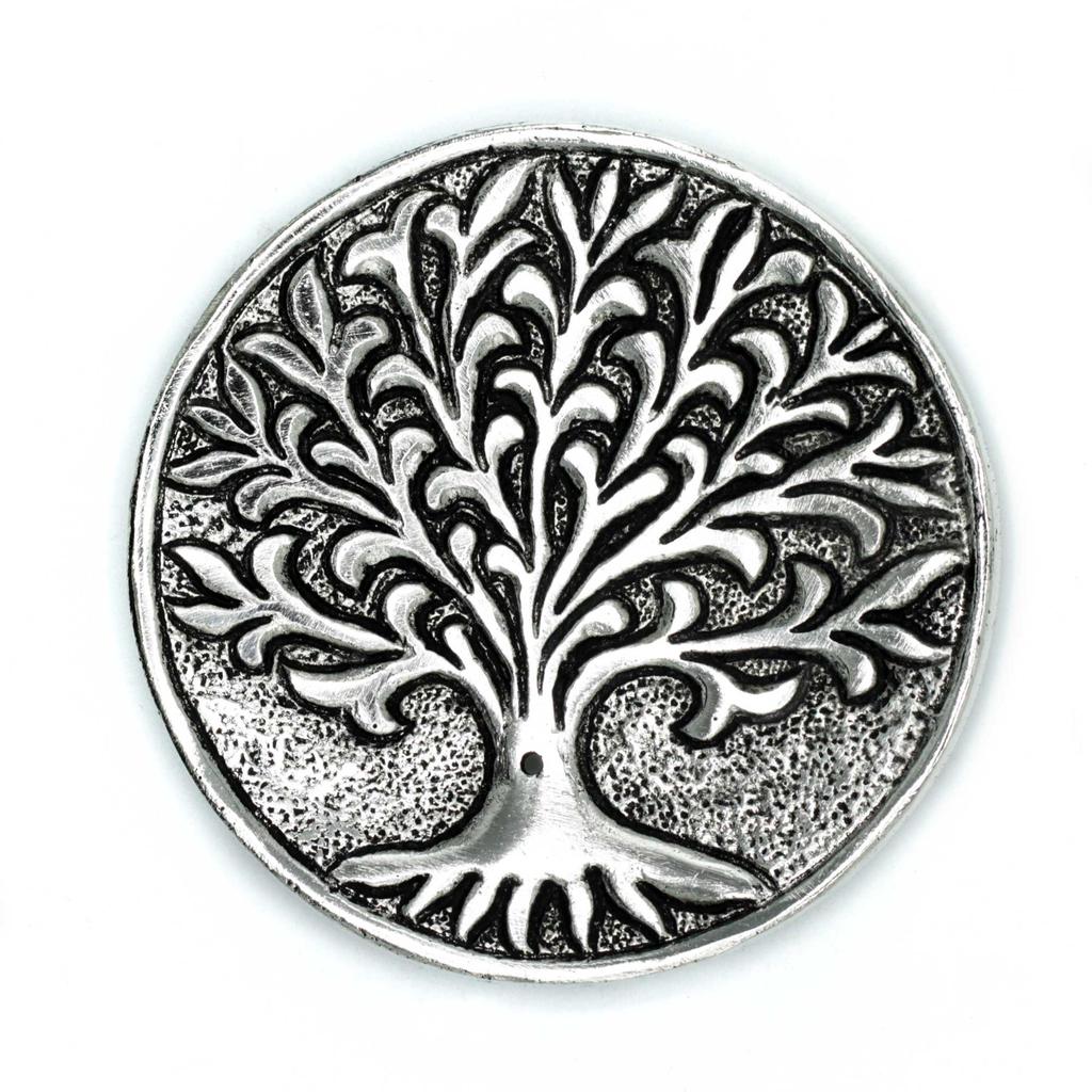 Incense Stick Holder Tree of Life Aluminium 10cm