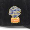 New Era LP 59FIFTY Cap MLB New York Mets NYM Black Corduroy Side Exclusive to and This BB cap features a side patch and UV protection for everyday A