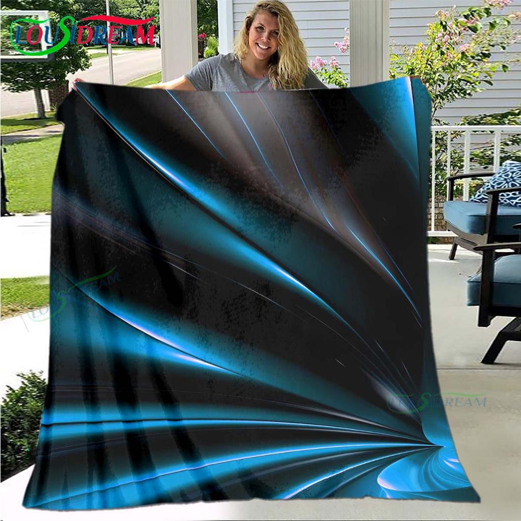 Fashion 3D Popular Mobile Wallpaper Four Seasons Blanket Sofa Cover Travel Bed Plush Blanket Travel Office Break Blanket Gift