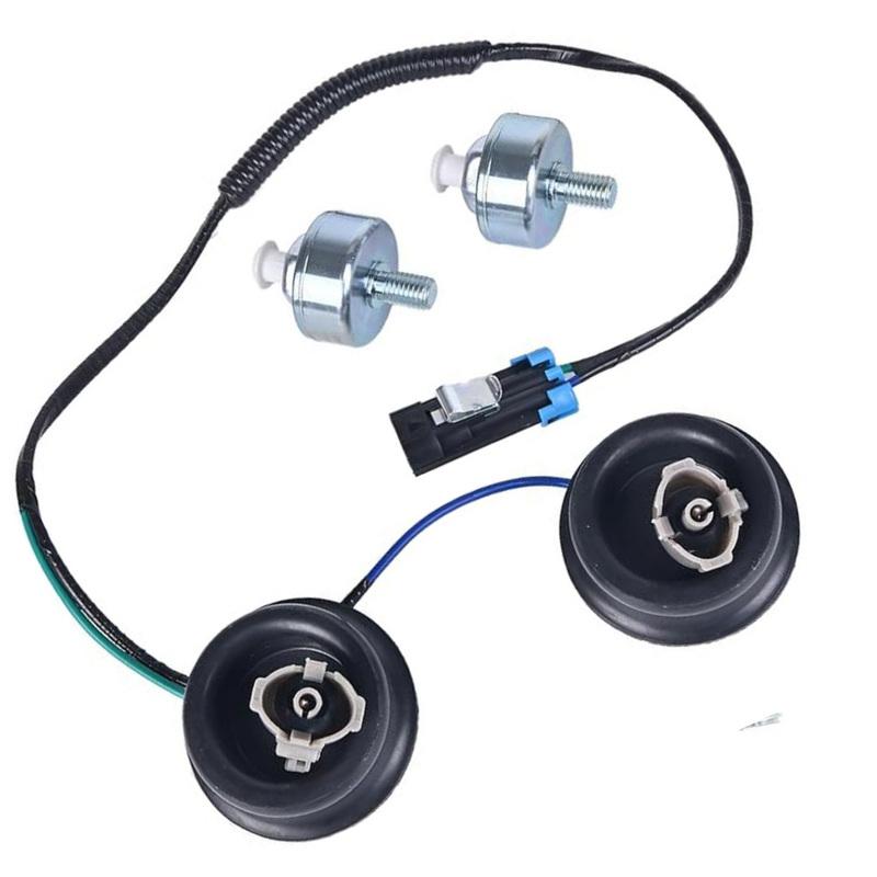 

Knock Sensor and Harness for V8 Engines For Chevrolet For GMC For Cadillac 48L 53L 60L LS1 LS6 Models 1999 2007 OEM Compatible