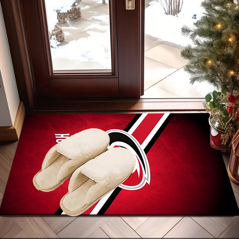Hurricanes Team Spirit Area Rug Suitable for Indoor And Outdoor,Carpets for Kitchens, Homes, Offices, Living Rooms,Home Decor,Christmas Gift