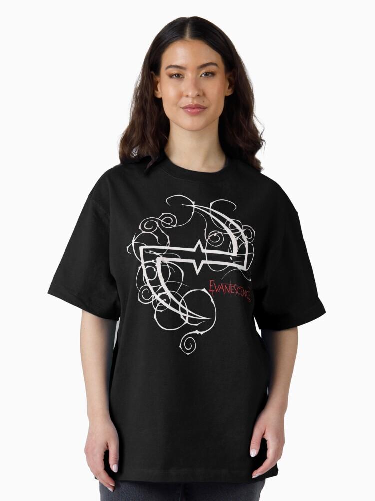 Evanescence Evanescence New Logo Oversized T-Shirt